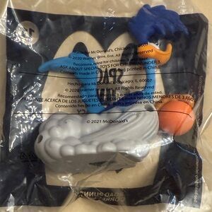 McDonald's Looney Tunes Road Runner Correcaminos Toy Blue/Orange Accents (2020)